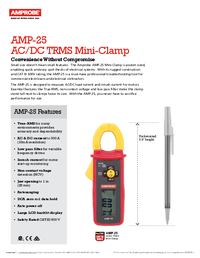 Thumbnail of document AMP 25 Data Sheet 6239